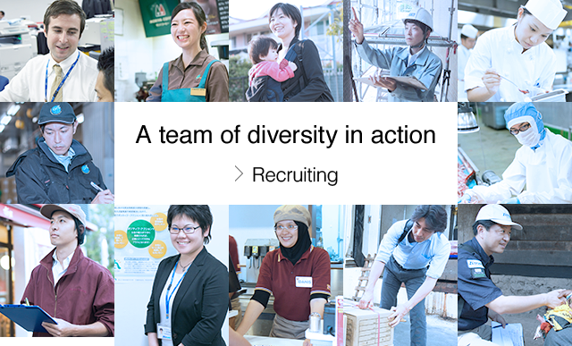 A team of diversity in action : Recruiting