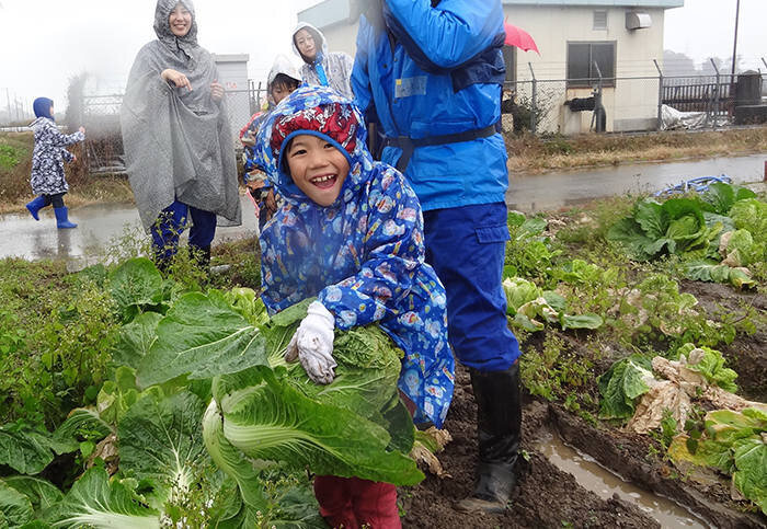 ゼンショーかがやき子ども財団が野菜収穫体験バスツアーを開催！