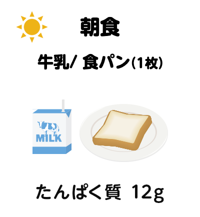 朝食