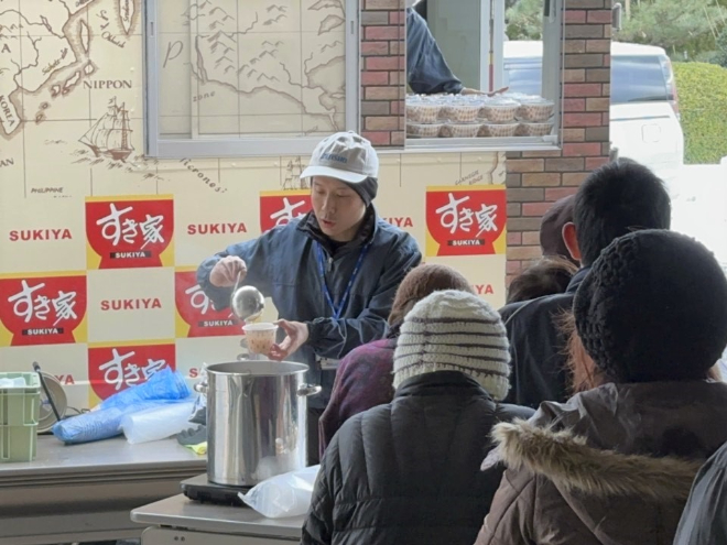 令和6年能登半島地震炊き出しの様子(2)